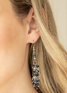 Celestial Chandeliers Blue Earrings
