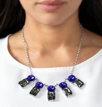 Load image into Gallery viewer, &quot;Celestial Royal&quot; Blue and Gray Jewelry Set
