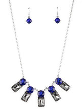 Load image into Gallery viewer, &quot;Celestial Royal&quot; Blue and Gray Jewelry Set
