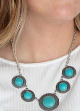 Load image into Gallery viewer, &quot;Circle The Wagons&quot;  Necklace and Earrings
