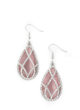 Load image into Gallery viewer, &quot;Crawling With Couture&quot; Pink Cat&#39;s Eye Earrings
