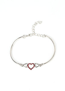 Cupid's Confessions Red Bracelet