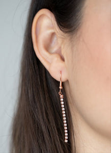 Dangerously Demure Copper Necklace and Earrings