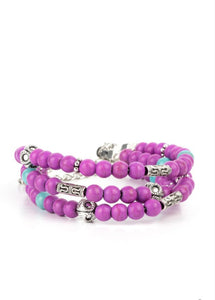 Desert Decorum Purple Bracelet