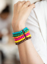 Load image into Gallery viewer, Diving in Maldives Multicolor Bracelet
