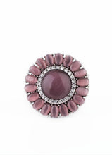 Load image into Gallery viewer, Elegantly Eden Purple Cat&#39;s Eye Ring
