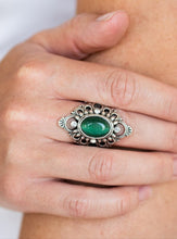 Load image into Gallery viewer, Elegantly Enchanted Green Ring
