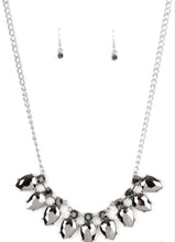 Load image into Gallery viewer, Extra Enticing Silver Necklace and Earrings
