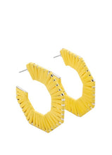 Load image into Gallery viewer, Yellow Bliss Yellow Earrings
