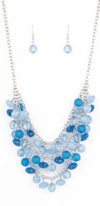 Fairytale Timelessness Blue Necklace and Earrings