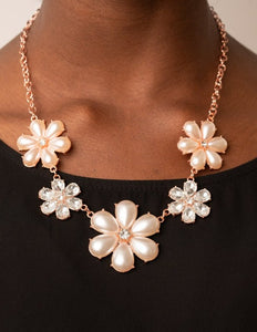 Fiercely Flowering Necklace and Earrings