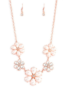 Fiercely Flowering Necklace and Earrings