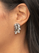 Load image into Gallery viewer, Flawless Fronds White Earrings
