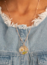 Load image into Gallery viewer, Floral Embrace Rose Gold Necklace and Earrings
