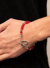 Load image into Gallery viewer, Following My Heart Red Bracelet
