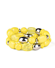 Load image into Gallery viewer, Fruity Flavor Yellow Stretchy Bracelets
