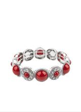 Load image into Gallery viewer, Garden Flair Red Bracelet
