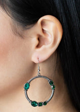 Load image into Gallery viewer, Glamorous Garland Green Earrings
