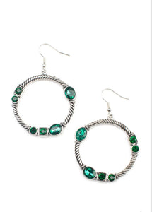 "Next Level Luster" Green Jewelry Set