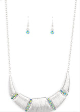 Load image into Gallery viewer, Going Through Phases Multicolor Necklace and Earrings
