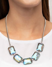Load image into Gallery viewer, Heard It On The HEIR-Waves Blue Necklace and Earrings

