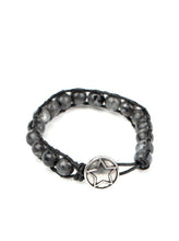 Load image into Gallery viewer, Homespun Stones Black Bracelet
