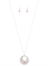 Load image into Gallery viewer, Call Me Cupid Pink Necklace and Earrings
