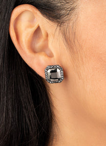 Act Your AGELESS Black Stud Earrings