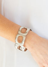 Load image into Gallery viewer, In OVAL Your Head Silver Bracelet
