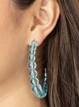 Load image into Gallery viewer, In The Clear Blue Earrings
