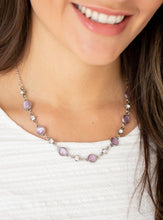 Load image into Gallery viewer, Inner Illumination Lavender Necklace and Earrings
