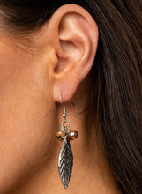 Load image into Gallery viewer, LEAF It To Fate Brown Earrings
