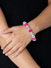 Load image into Gallery viewer, Live Life To The COLOR-fullest Pink Bracelet
