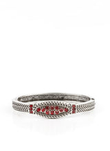 Load image into Gallery viewer, Locked in Luster Red Bracelet
