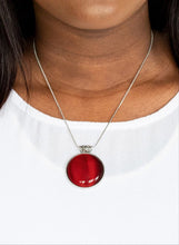 Load image into Gallery viewer, Look Into My Aura Red Necklace and Earrings
