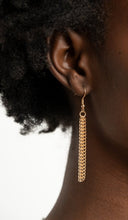 Load image into Gallery viewer, Metallic Merger Gold and Silver Necklace and Earrings
