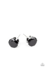 Load image into Gallery viewer, &quot;Modest Motivation&quot; Black Stud Earrings
