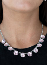 Load image into Gallery viewer, Mystical Majesty Pink Bling Necklace and Earrings
