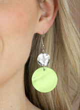 Load image into Gallery viewer, Opulently Oasis Green Earrings

