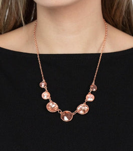 Pampered Powerhouse Copper Necklace and Earrings