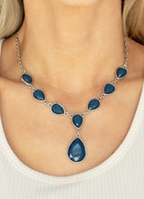 Load image into Gallery viewer, Party Paradise Blue Necklace and Earrings
