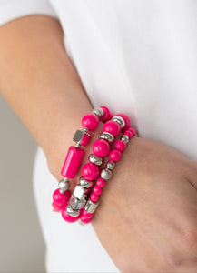 Perfectly Prismatic Pink Bracelet