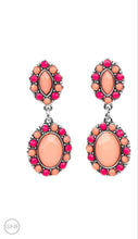 Load image into Gallery viewer, Positively Pampered Orange Clip-On Earrings
