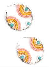 Load image into Gallery viewer, Rainbow Horizons Multicolor Earrings
