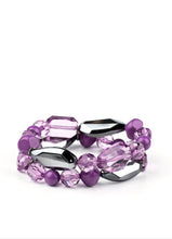 Load image into Gallery viewer, Rockin&#39; Rock Candy Purple Bracelet
