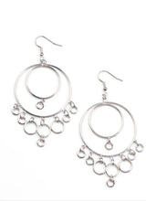 Load image into Gallery viewer, Roundabout Radiance Silver Earrings

