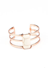 Load image into Gallery viewer, Rural Recreation Copper and White Bracelet
