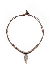 Load image into Gallery viewer, Rush In ARROWHEAD-First Brown Urban/Unisex Necklace
