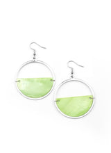 Load image into Gallery viewer, Seashore Vibes Green Earrings
