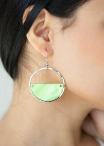 Seashore Vibes Green Earrings